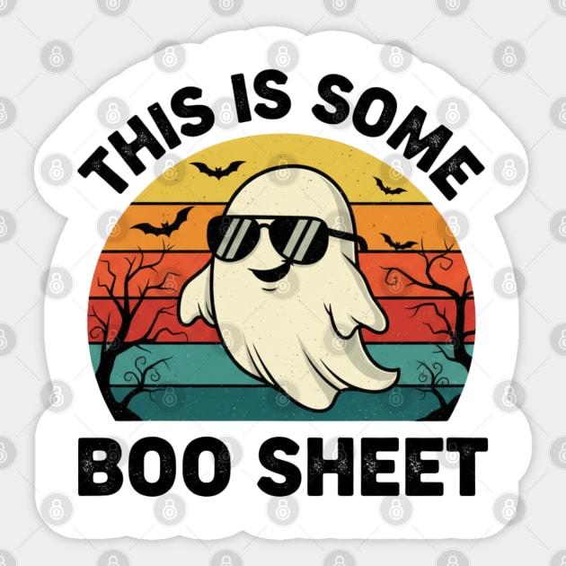 This-Is-Some-Boo-Sheet Sticker by Creatifly Graphic Tees
